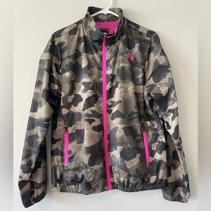 Camouflage North Face Jacket